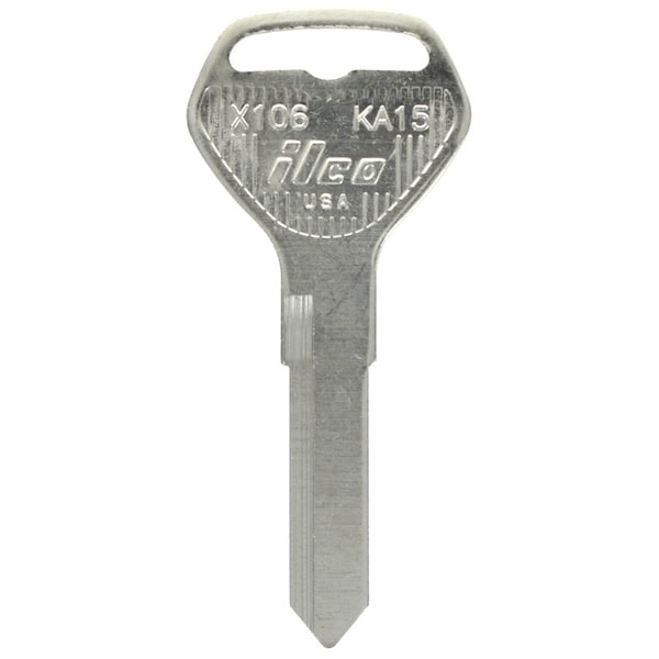Hillman KeyKrafter Traditional Key Automotive Key Blank 2054 KA15 Double For Kawasaki, PK4 532054 - main